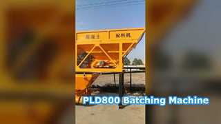 Macchina per betonaggio a due contenitori tipo PLD800, stazione di betonaggio, macchina per betonaggio, a